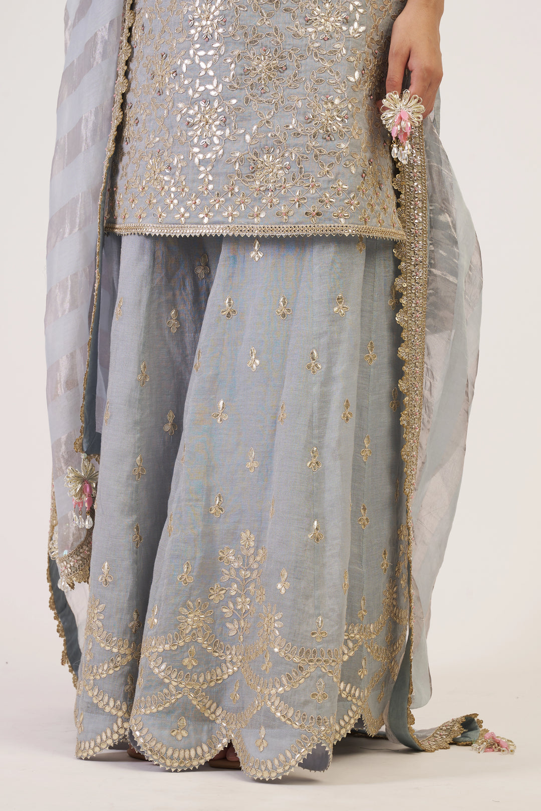 Ice Blue Elena Sharara Set