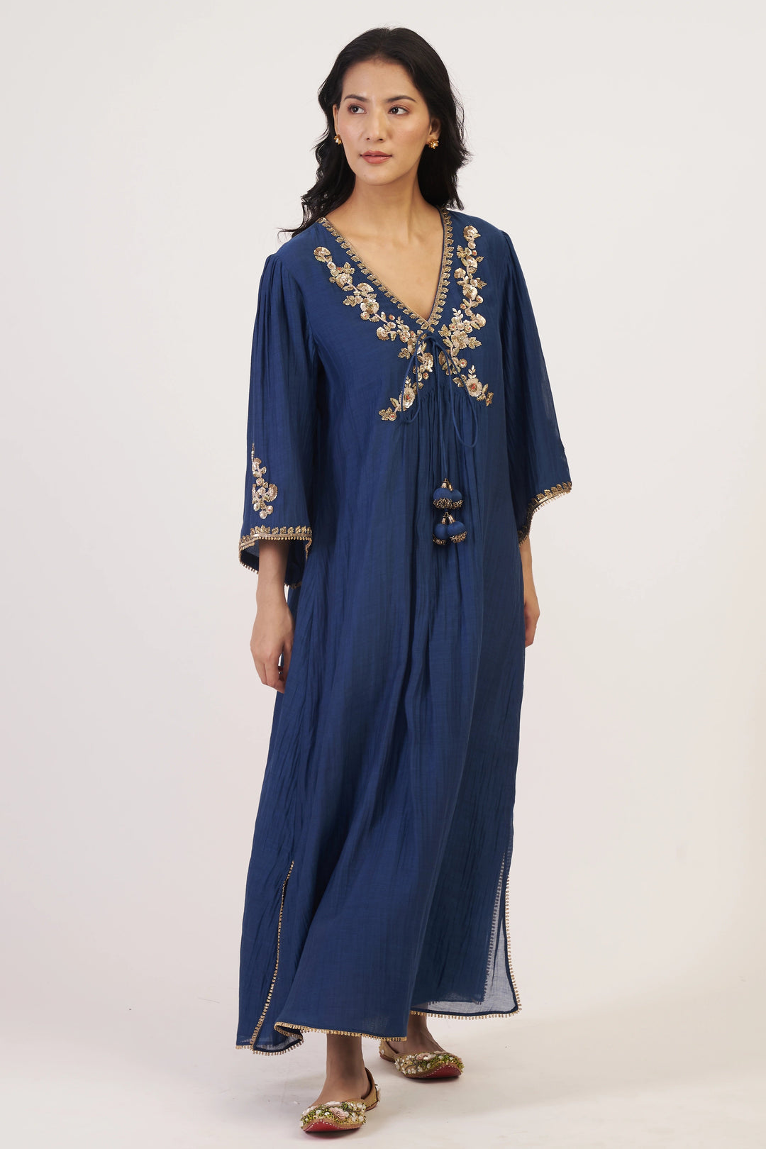 Blue Noor E Phool Dress