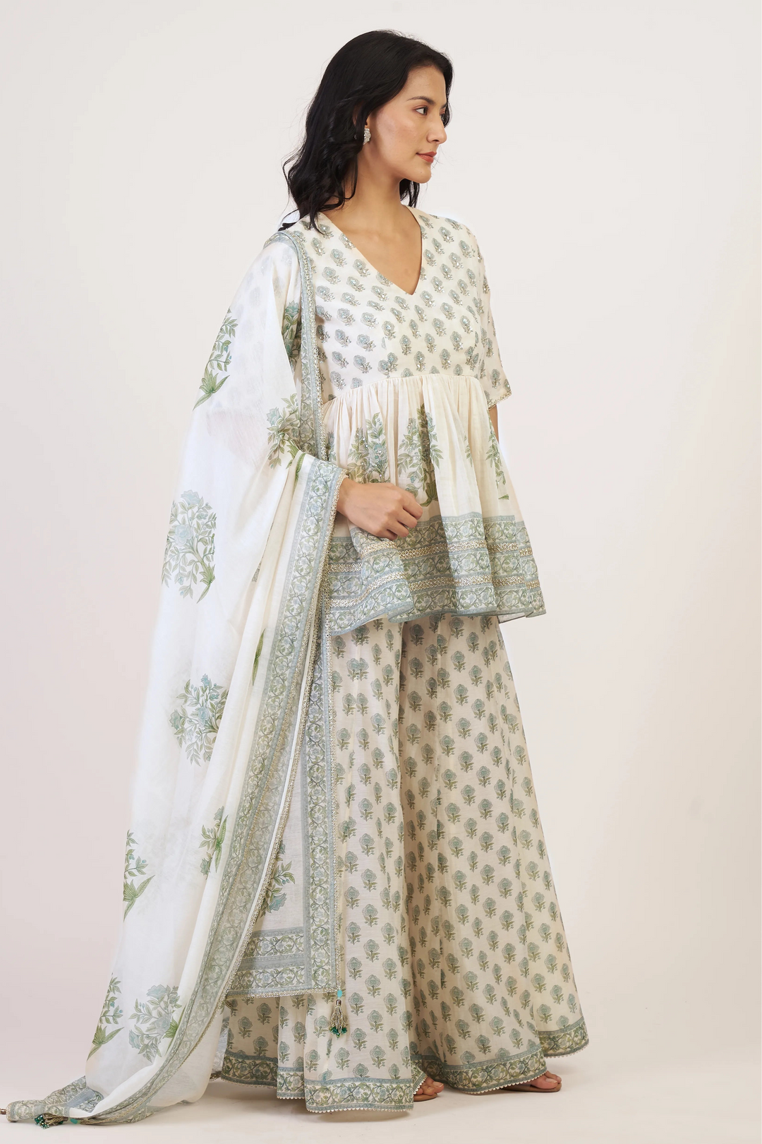 Ilysia Peplum Sharara