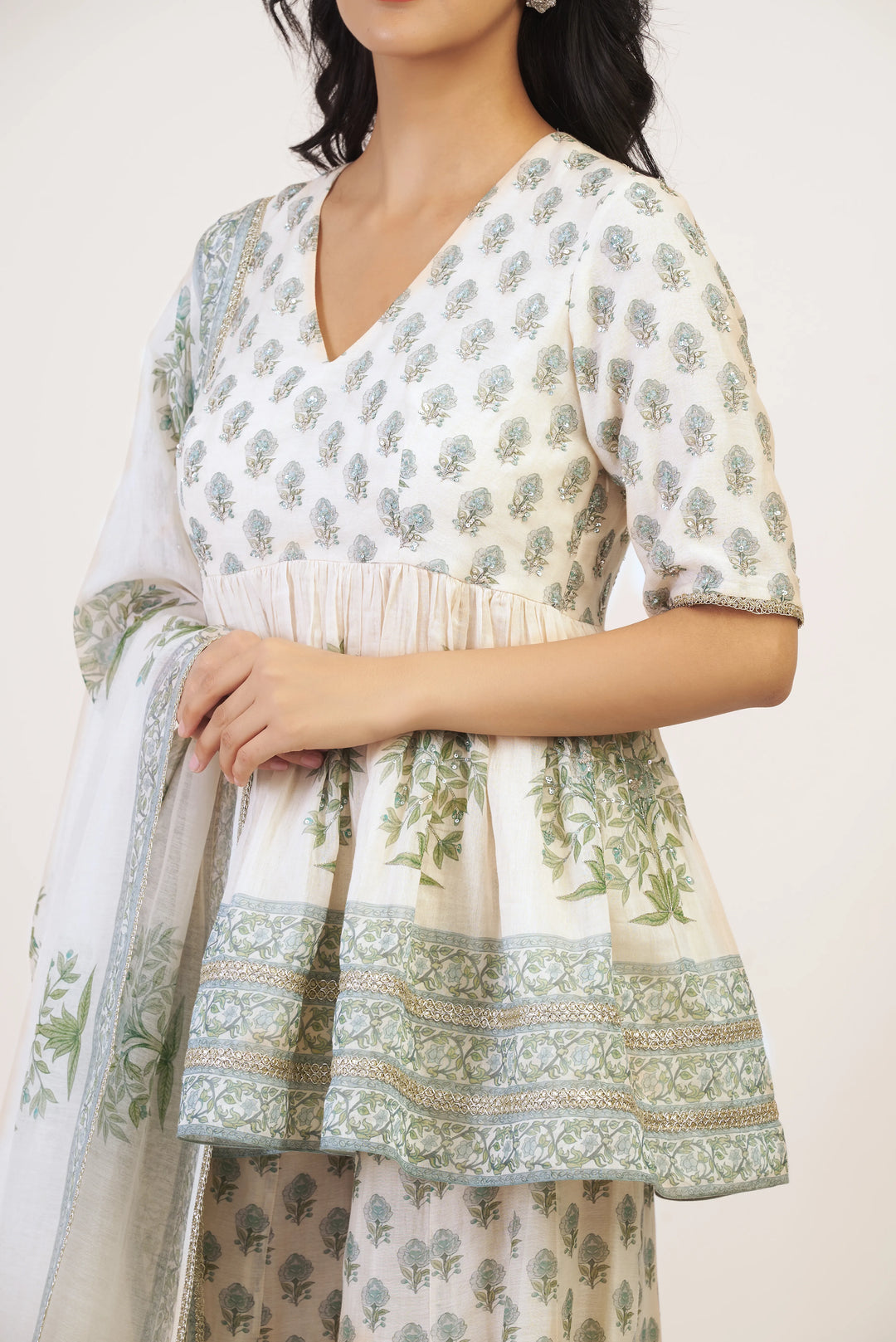 Ilysia Peplum Sharara