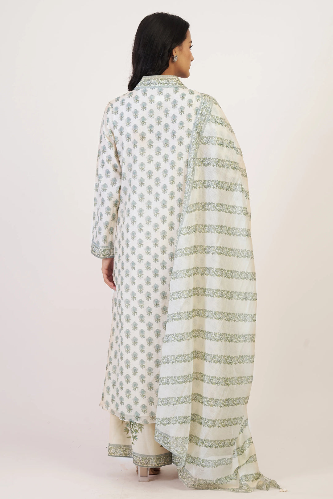 White Dafne Kurta Set