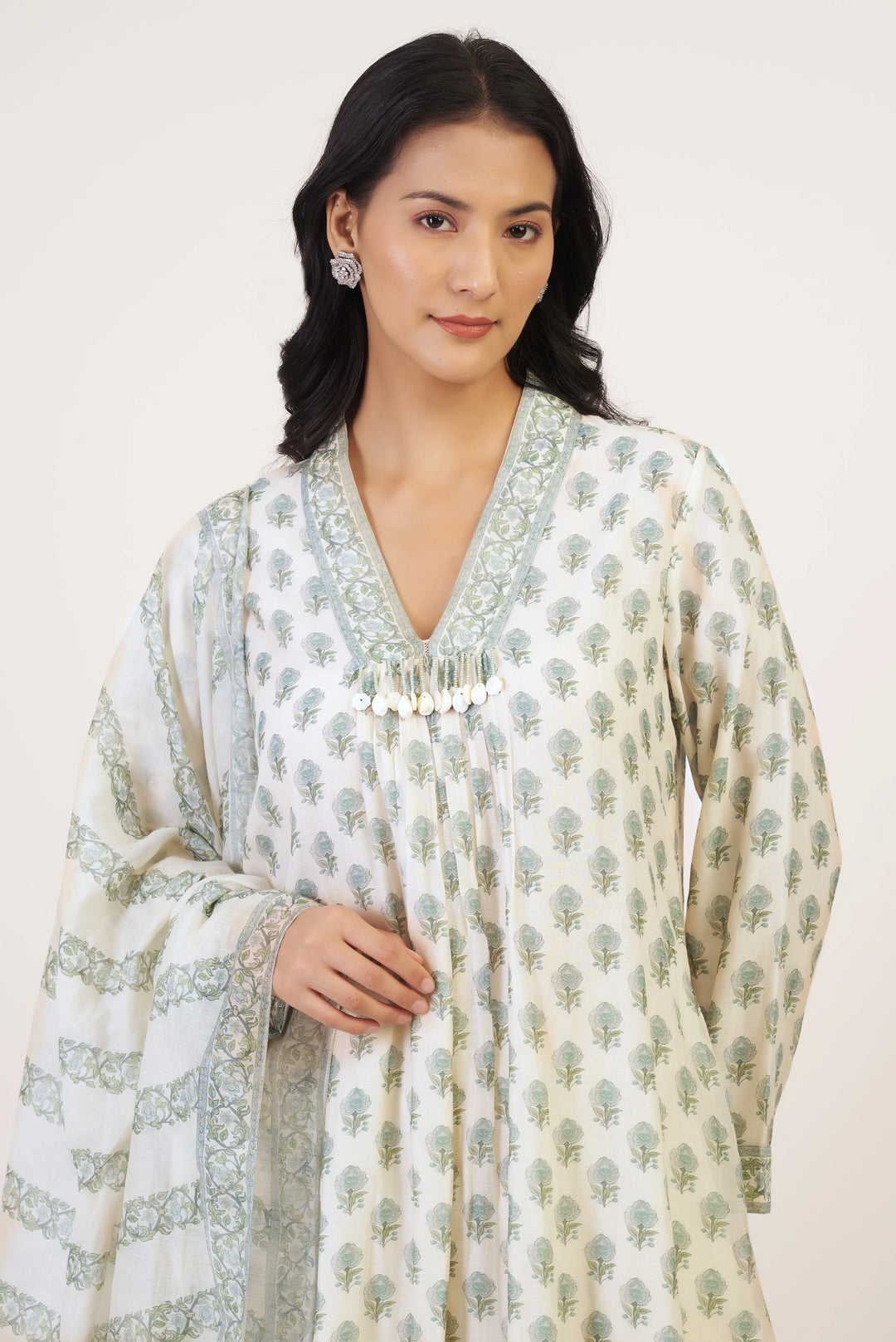 White Dafne Kurta Set