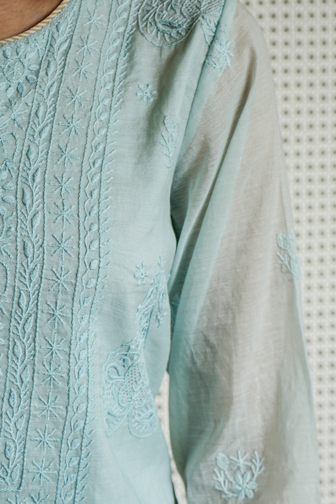 Naseem Chikan Kurta Set