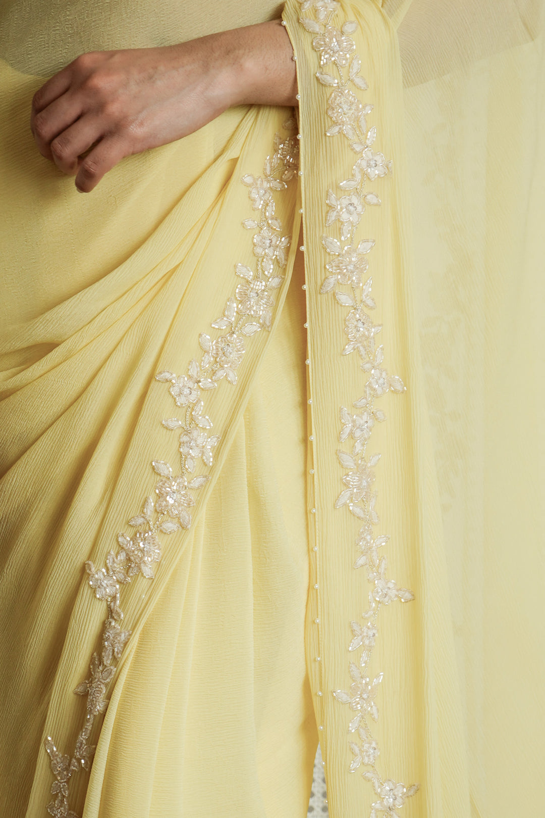 Yellow Front Open Maxi