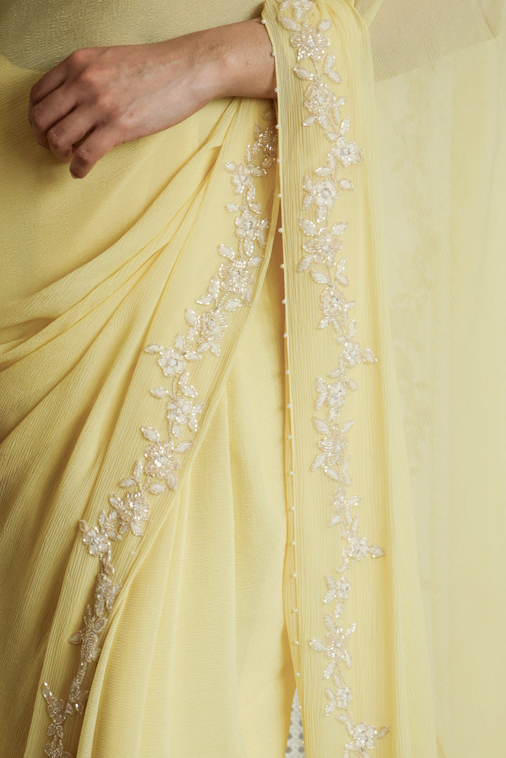 Yellow Front Open Maxi