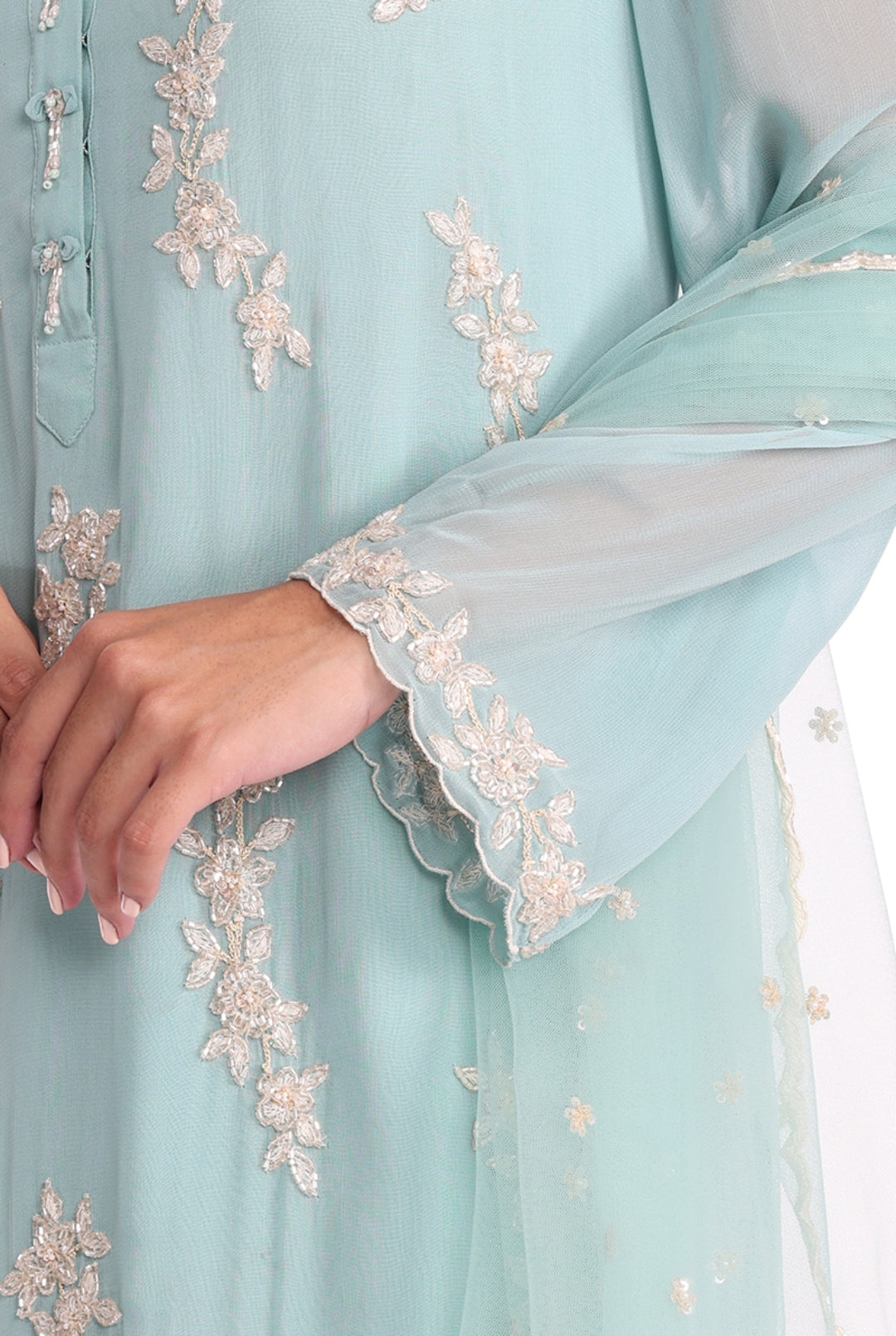 Citrus blue Selene Kurta Set