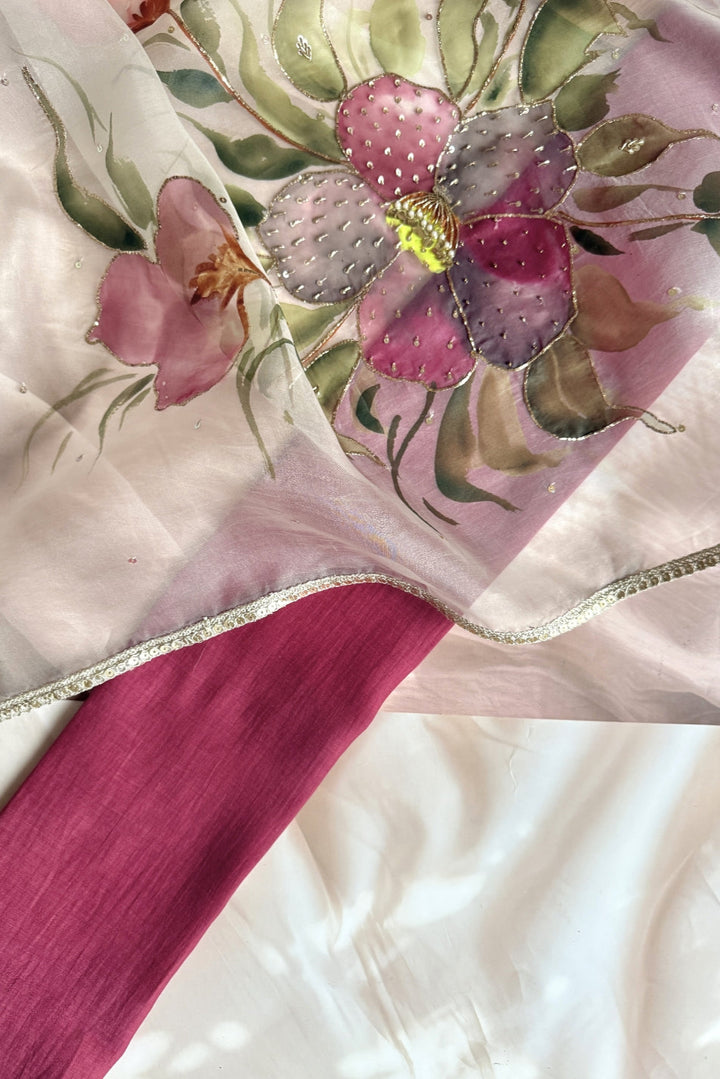 Sitara Hand Painted Saree