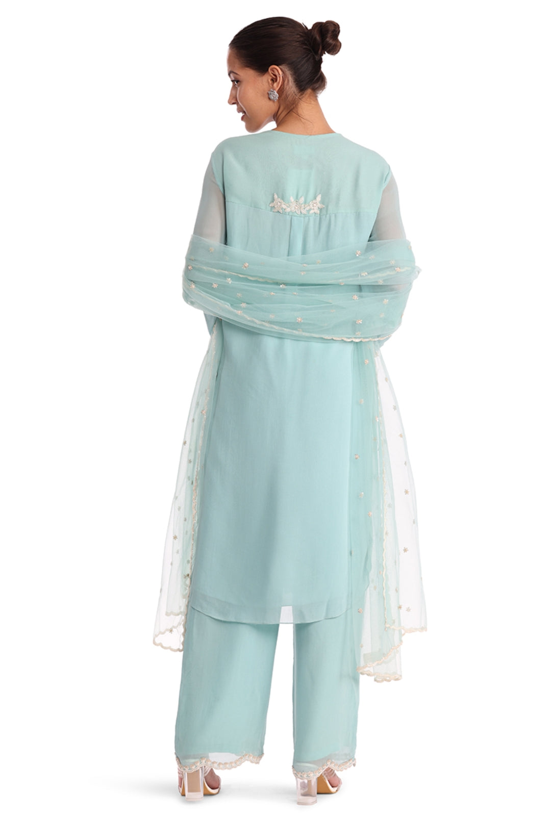 Citrus blue Selene Kurta Set