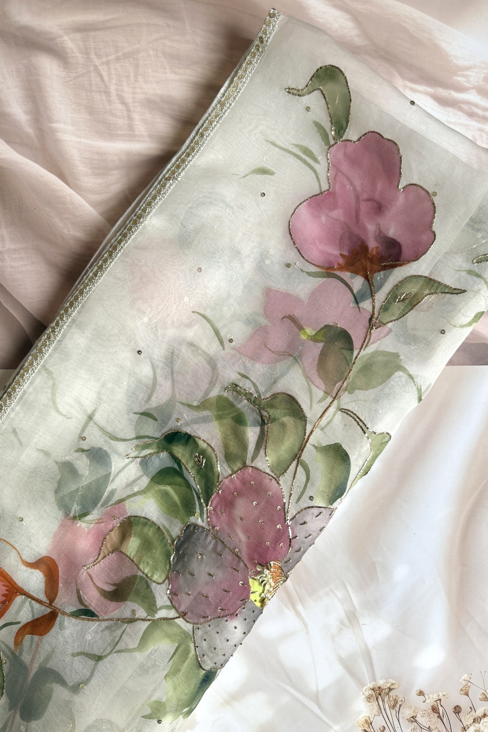 Sitara Hand Painted Saree