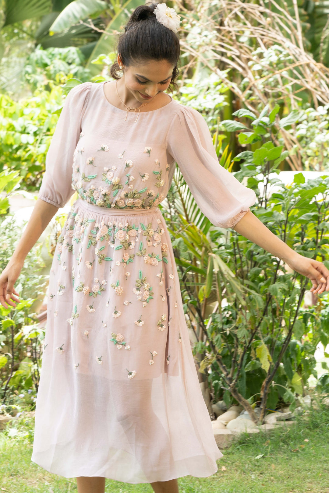 Pink Dutch Garden Dress